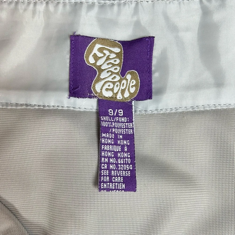 EUC Free People Metallic Mini Skirt *Vintage Y2K/90s* - Picture 13 of 15